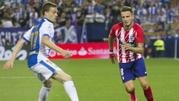 Uno por uno del Atlético: Saúl dio la talla entre el caos