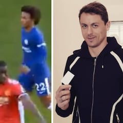 Matic enseña qué ponía en el papel que le dio Mourinho