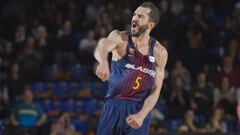 11/03/18 BALONCESTO PARTIDO ACB ENDESA
 FC BARCELONA LASSA -  REAL MADRID
 Pau Ribas , #5 of FC Barcelona Lassa 