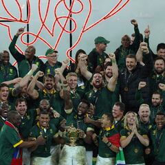 Unos juegan, los Springboks ganan