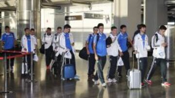 LLENOS DE OPTIMISMO. El Juvenil blanco confía en regresar con el título de mejor equipo de Europa.