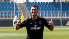 Hazard: "Todavía no he pasado semanas difíciles en Madrid"