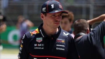 Max Verstappen (Red Bull). Barcelona, España. F1 2025.
