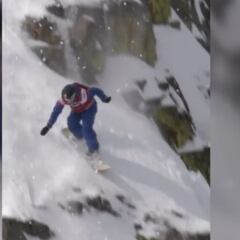 "Nunca había visto lo cerca que estuve de estamparme contra la roca"