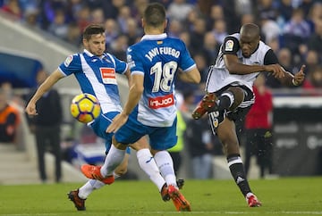 Kondogbia marca el 0-1.