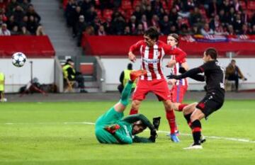 Bayer Leverkusen - Atletico Madrid: In Pictures