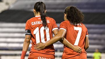 Catalina Usme, Gisela Robledo y Daniela Arias, en el 11 ideal de la Copa Libertadores Femenina.