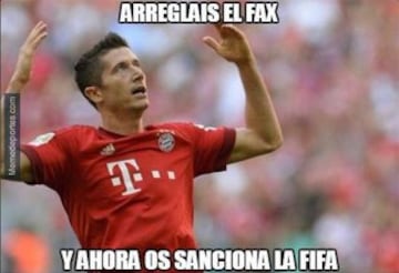 Los memes de la sanción FIFA