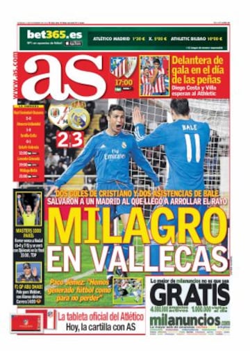 Las portadas de AS de noviembre