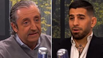 Pedrerol le pregunta a Topuria por el mejor luchador del momento y deja un momento para el recuerdo