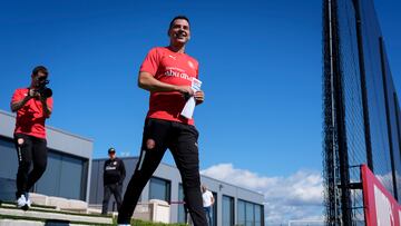 El técnico del Girona, Míchel Sánchez