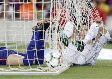 1-1. Cristiano Ronaldo marcó el gol del empate.