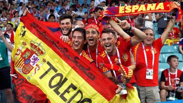 La camiseta de España, la más vendida de Hawái y Virgina