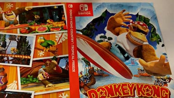 Donkey Kong: Tropical Freeze tendr¨¢ una portada reversible