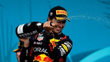 Helmut Marko aclara el futuro de Checo Pérez en Red Bull