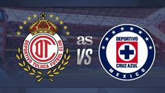 Toluca vs Cruz Azul, Juego de leyendas (1)5-5(1): Resumen del partido