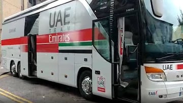 UEA Team le presta su bus a Colombia para el Mundial