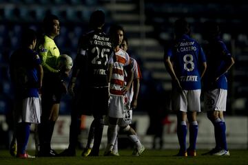 En la jornada 4 del torneo, Cruz Azul recibió a Jaguares y con solo 10 minutos en el tiempo se dio por suspendido debido a presencia de rayos.