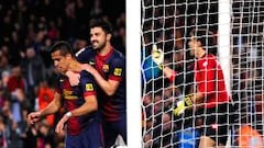 La mejor versión de Alexis gana el pulso a Fàbregas y David Villa