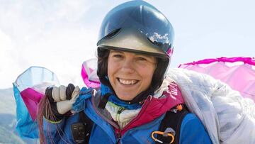 Yael Margelisch rompe el r&eacute;cord femenino de cross con 263 kil&oacute;metros en parapente