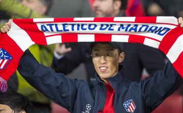 Atlético de Madrid-Roma en imágenes