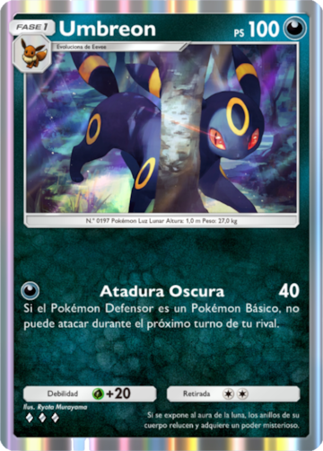 pokemon tcg pocket arboleda de eevee mejores cartas umbreon