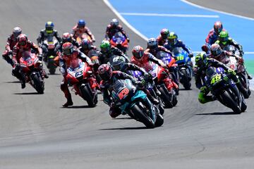 El comienzo de la carrera. 