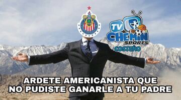 El humor de los memes no perdonan a Chivas y América