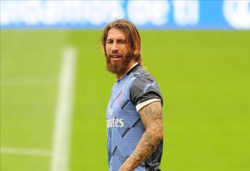 Así ha cambiado el look de Sergio Ramos en el Real Madrid