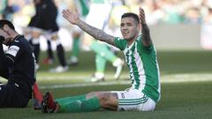 Tonny Sanabria, durante un partido.