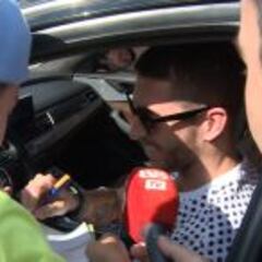 Ramos: "Siempre hablo con Benítez, todo está tranquilo"