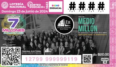 Sorteo Zodiaco 1663: números que cayeron hoy y premios | 23 de junio 2024