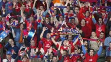 <b>APOYO. </b>La afición del Numancia quiere celebrar el ascenso.