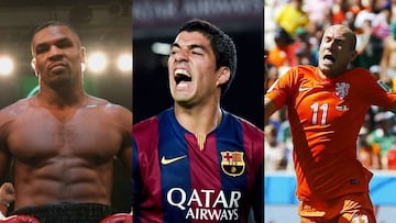 Hoy que cumple 30 años de edad el delantero uruguayo, te presentemos 11 personalidades del deporte mundial con esas mismas hechuras de talento, éxito… y trampa.