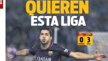 Luis Suárez: los goles de ayer son las portadas de hoy