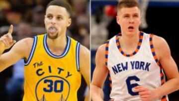 Los que m¨¢s camisetas venden: Curry, LeBron, Kobe ?y Porzingis!