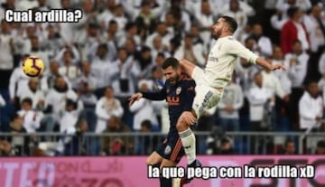 Los mejores memes del Real Madrid-Valencia