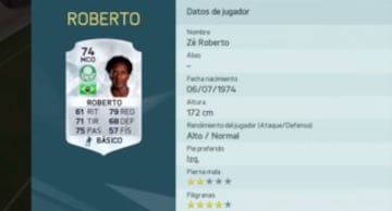 El 'Cuau' aparece en el 11 de veteranos del FIFA 16