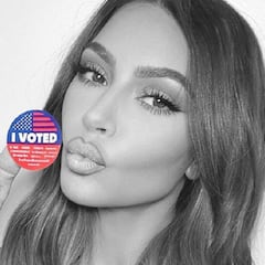 El 'desliz' que ha hecho que las redes especulen con el voto de Kim Kardashian