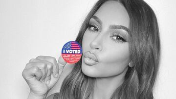 El 'desliz' que ha hecho que las redes especulen con el voto de Kim Kardashian