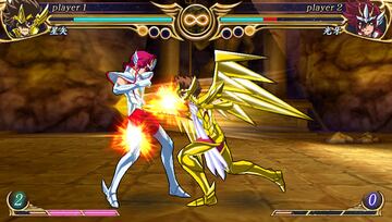 Captura de pantalla - Saint Seiya Omega Ultimate Cosmos (PSP)