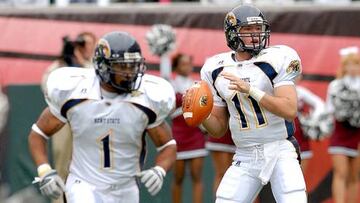 Julian Edelman era quarterback en la Universidad, finalmente se ha convertido en el principal receptor de los Patriots.