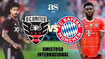 DC United vs Bayern Münich en vivo: Amistoso Internacional en directo online