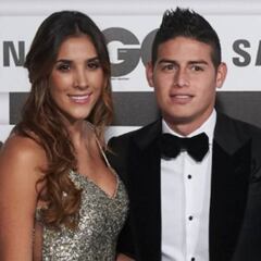 James Rodríguez y Daniela Ospina se apoyan mutuamente en Instagram