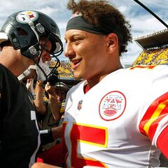 Patrick Mahomes vs Ben Roethlisberger: wild card appearances, stats and records
