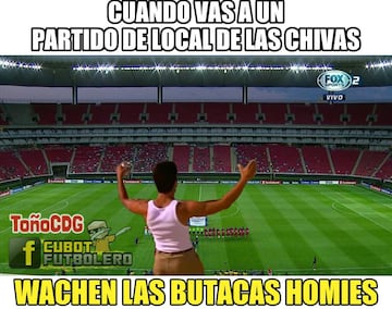 América y Chivas protagonizan los memes de media semana