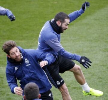 Carvajal y Sergio Ramos