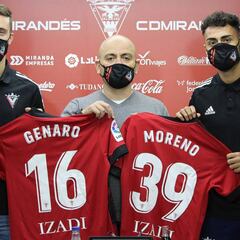 Moreno y Genaro ven calidad para lograr la permanencia