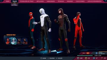 Trajes de Marvel's Spider-Man 2