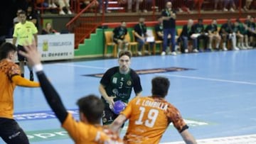 Sergi March, en un ataque del REBI Cuenca.